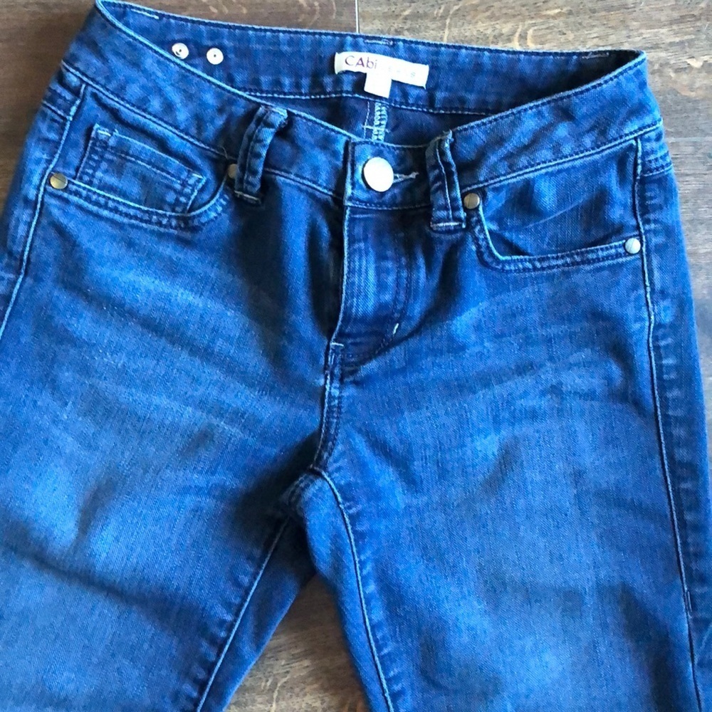Cabi women’s jeans size 2 style 514 - Picture 2 of 5